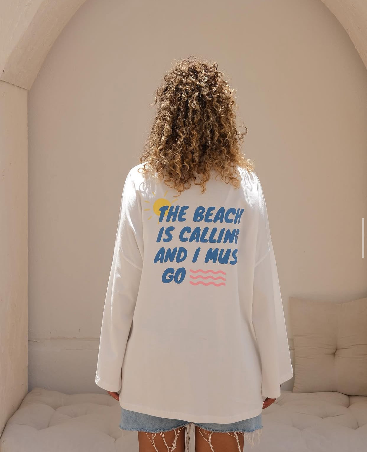 MARE long sleeve cotton blouse
